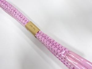 未使用品　正絹　手組帯締め